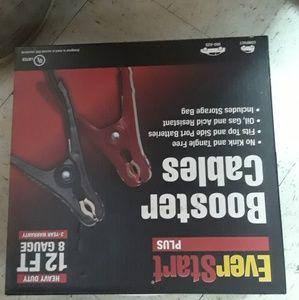 Brand new booster cables